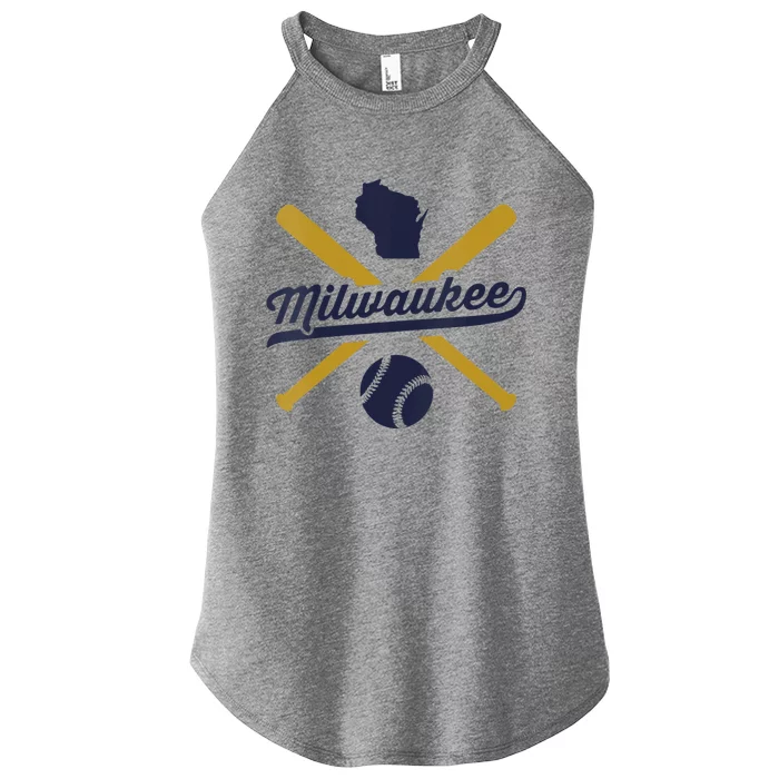 Milwaukee Baseball Wisconsin Pride Love City Women’s Perfect Tri Rocker Tank