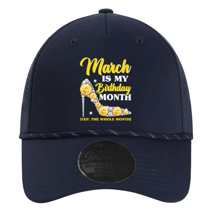 March Birthday Women Yep The Whole Month Bling Performance The Dyno Cap