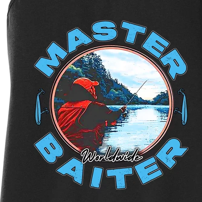 Master Baiter Worldwide Fishing Women's Racerback Tank