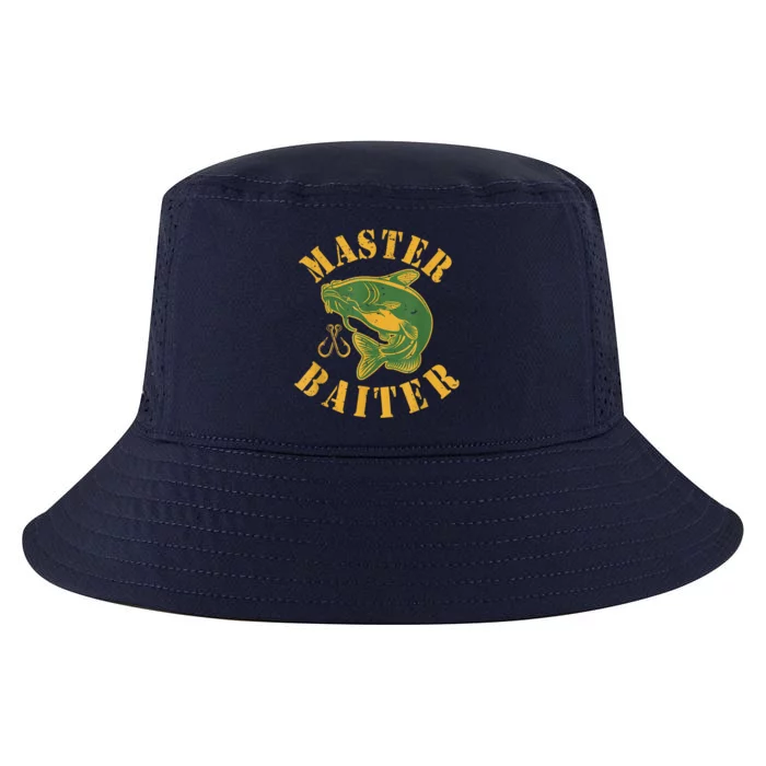 Master Baiter Wels Catfish Hunter Cool Comfort Performance Bucket Hat