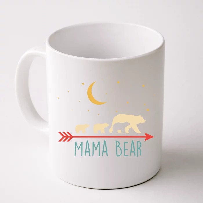 Mama Bear Personalized White Coffee Mug