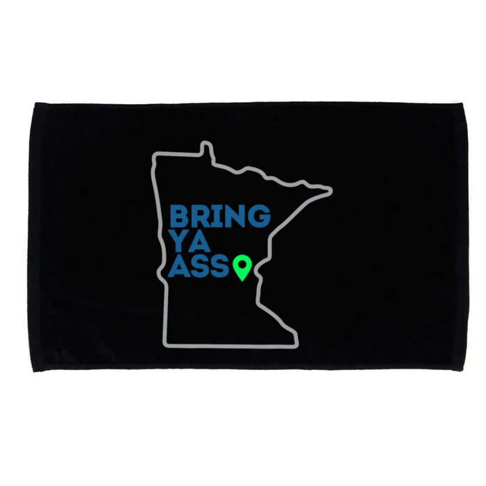 Minnesota Bring Ya Ass Microfiber Hand Towel