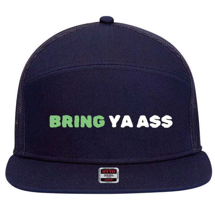 Minnesota Bring Ya Ass 7 Panel Mesh Trucker Snapback Hat