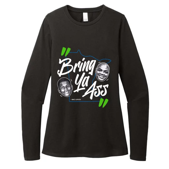 Minnesota Bring Ya Ass Womens CVC Long Sleeve Shirt