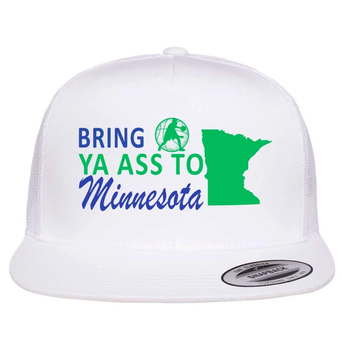 Minnesota Bring Ya Ass Flat Bill Trucker Hat