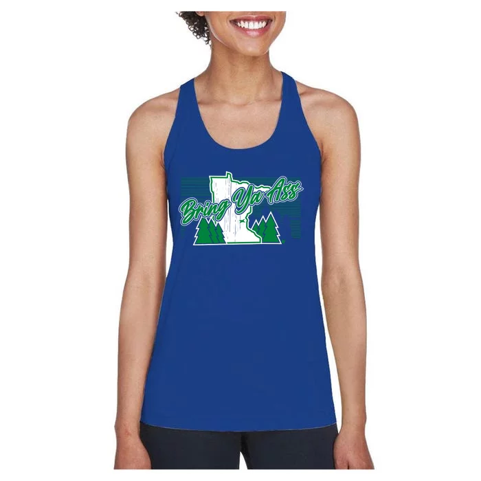 Minnesota Bring Ya Ass Women's Racerback Tank