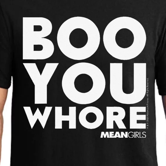 Mean Boo You Whore Pajama Set