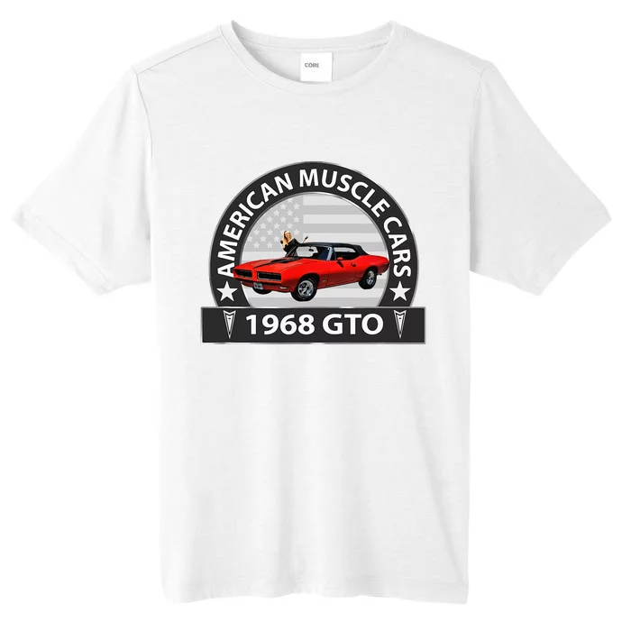 MUSCLE CARS 1968 GTO VINTAGE CARS CLASSIC CARS 1960S ChromaSoft Performance T-Shirt