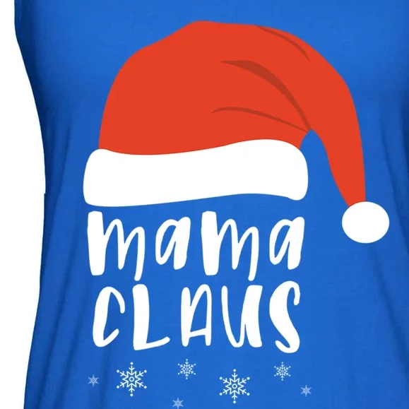 Mama Claus 2020 Holiday Season Funny Gift Ladies Essential Flowy Tank