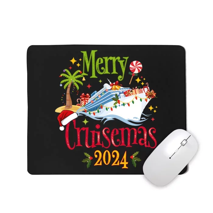 Merry Cruisemas 2024 Family Cruise Group Mousepad