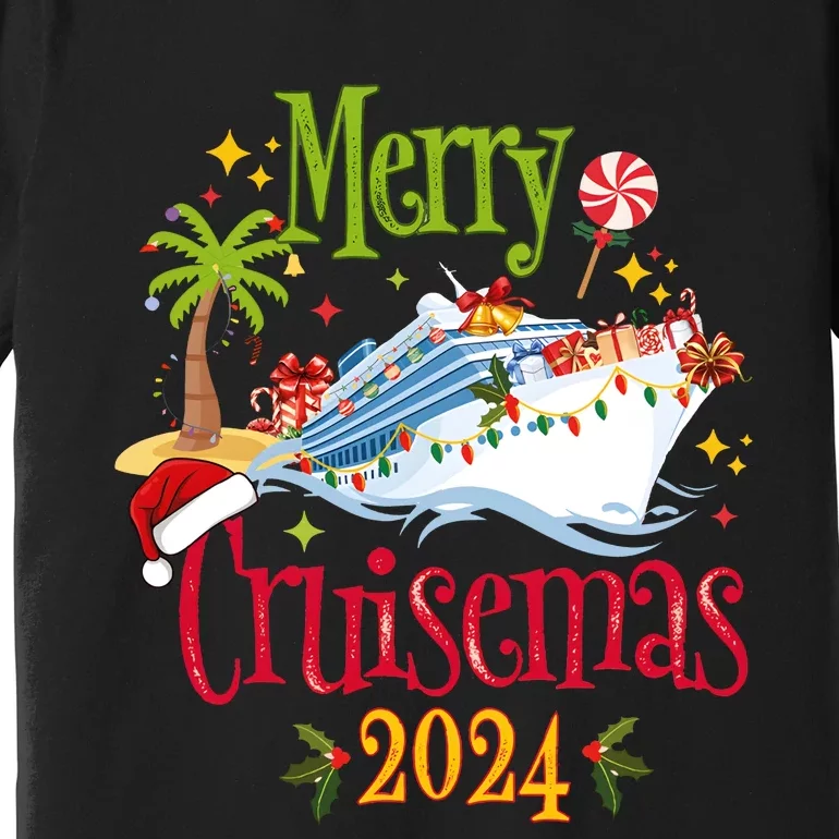 Merry Cruisemas 2024 Family Cruise Group Premium T-Shirt