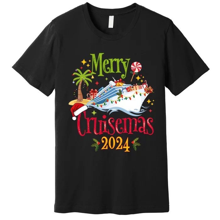 Merry Cruisemas 2024 Family Cruise Group Premium T-Shirt