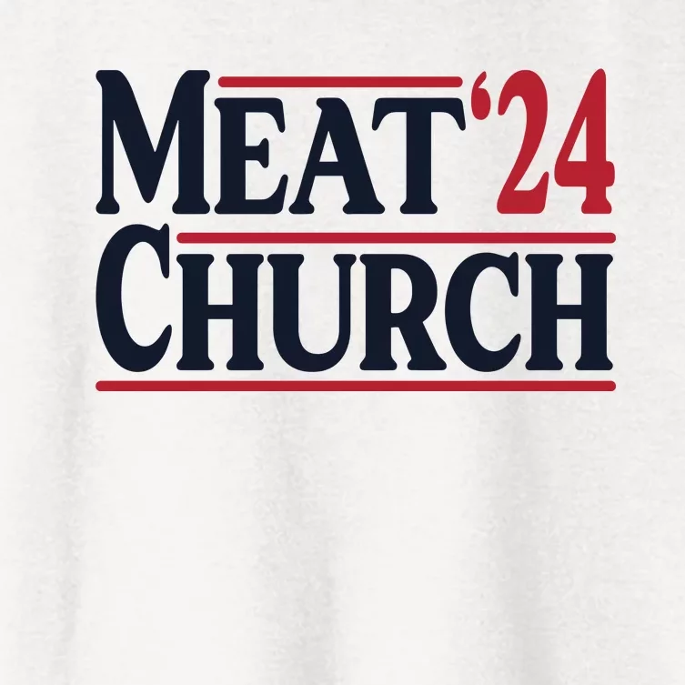 Meat Church 24 Women's Crop Top Tee