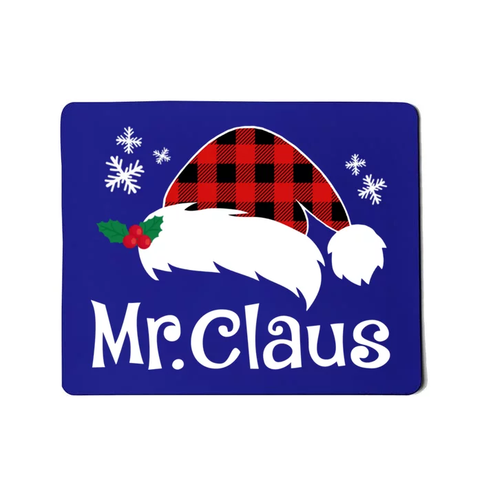 Mr Claus And Mrs Claus Funny Christmas Matching Couple Xmas Funny Gift Mousepad