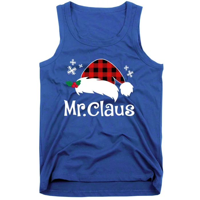 Mr Claus And Mrs Claus Funny Christmas Matching Couple Xmas Funny Gift Tank Top