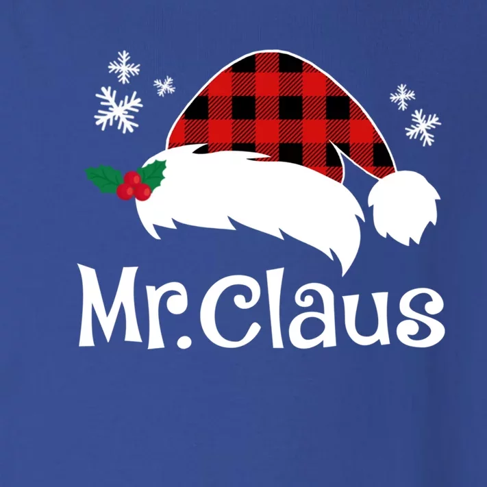 Mr Claus And Mrs Claus Funny Christmas Matching Couple Xmas Funny Gift Toddler Long Sleeve Shirt