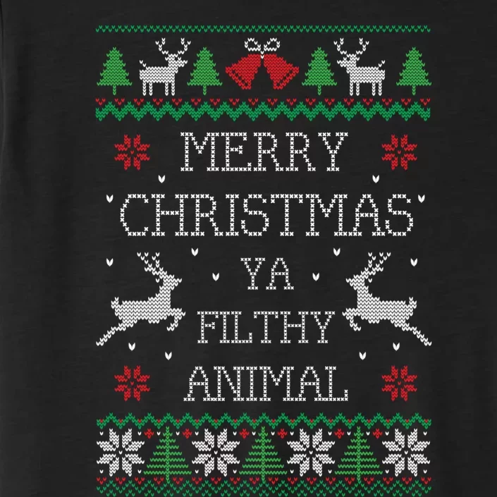 Merry Christmas Animal Filthy Ya ChromaSoft Performance T-Shirt