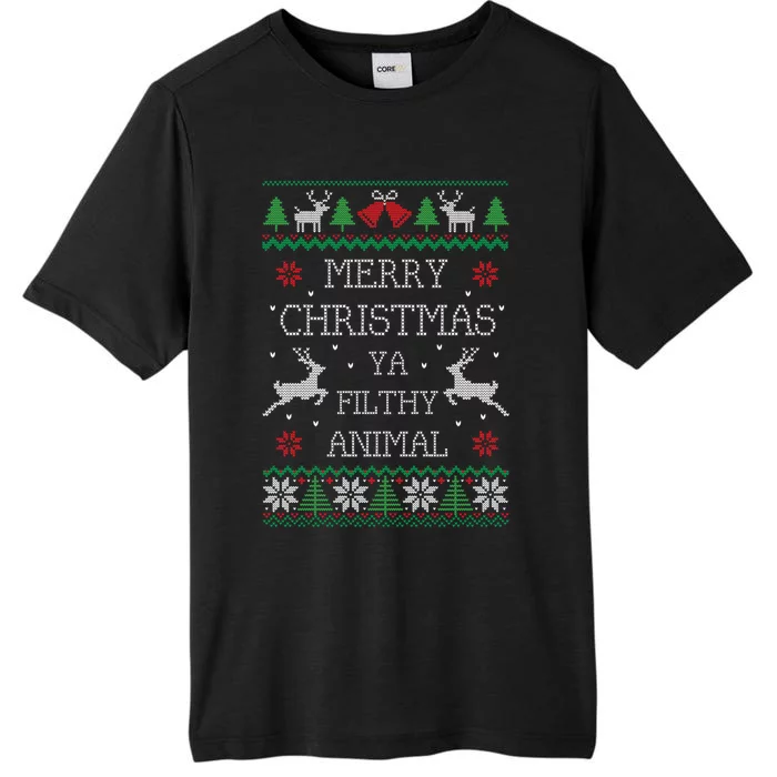 Merry Christmas Animal Filthy Ya ChromaSoft Performance T-Shirt