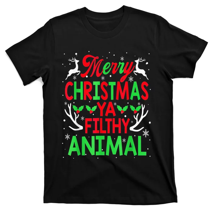 Merry Christmas Animal Filthy Ya  Wo Kid T-Shirt