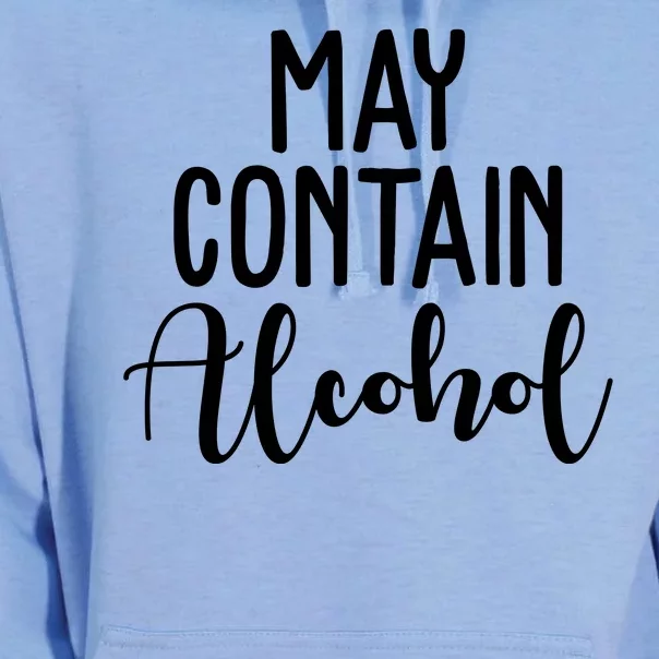 May Contain Alcohol Funny Unisex Surf Hoodie