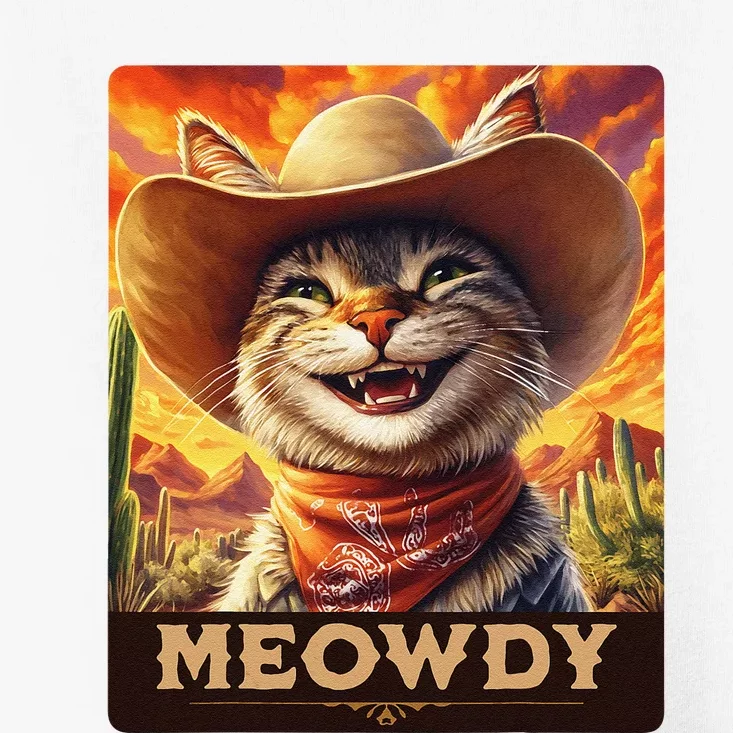 Meowdy Cowboy A Furry Friend In The Wild West Cat Toddler T-Shirt