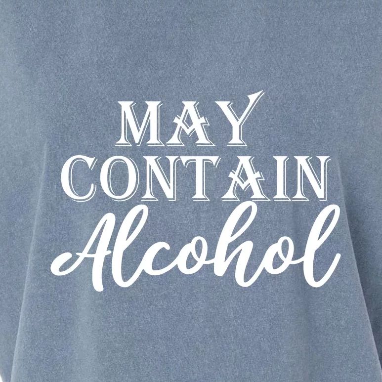 May Contain Alcohol Garment-Dyed Women's Muscle Tee