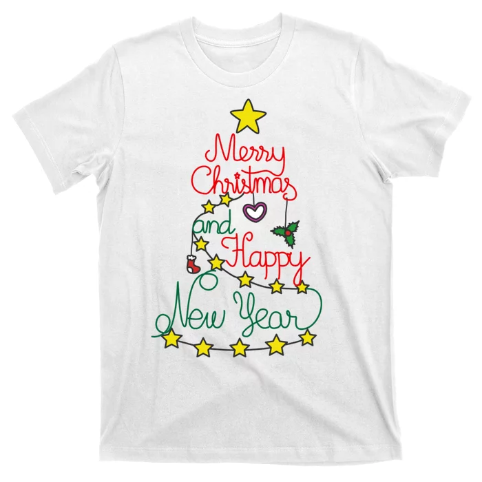 Merry Christmas And Happy New Year T-Shirt