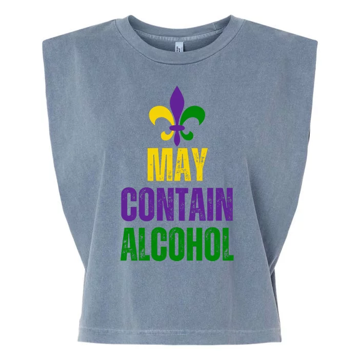 May Contain Alcohol Garment-Dyed Women's Muscle Tee