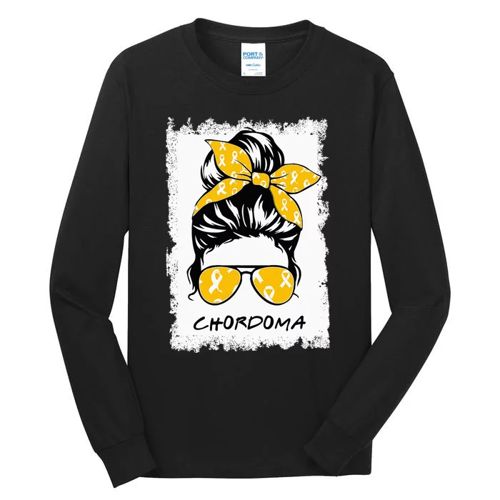 Messy Chordoma Awareness Tall Long Sleeve T-Shirt