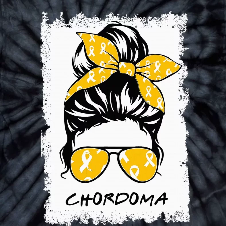 Messy Chordoma Awareness Tie-Dye T-Shirt