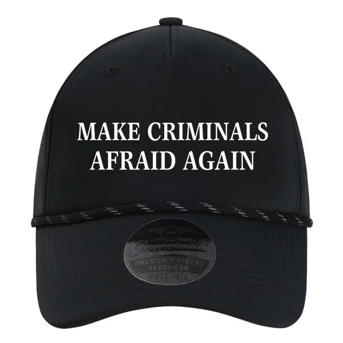 Make Criminals Afraid Again USA Rights Sarcastic US Flag Performance The Dyno Cap