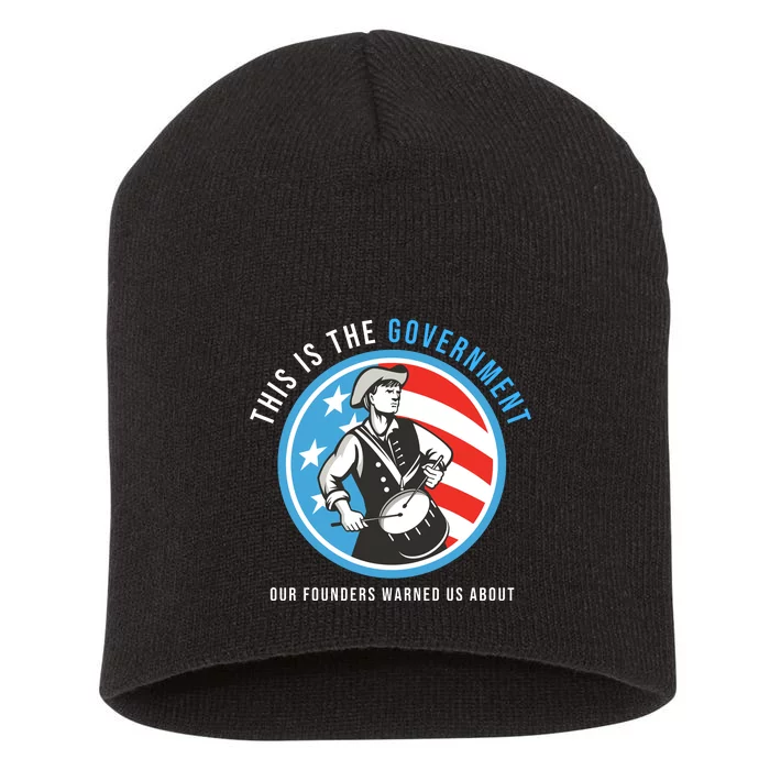 MAGA Conservative Anti Joe Biden Short Acrylic Beanie