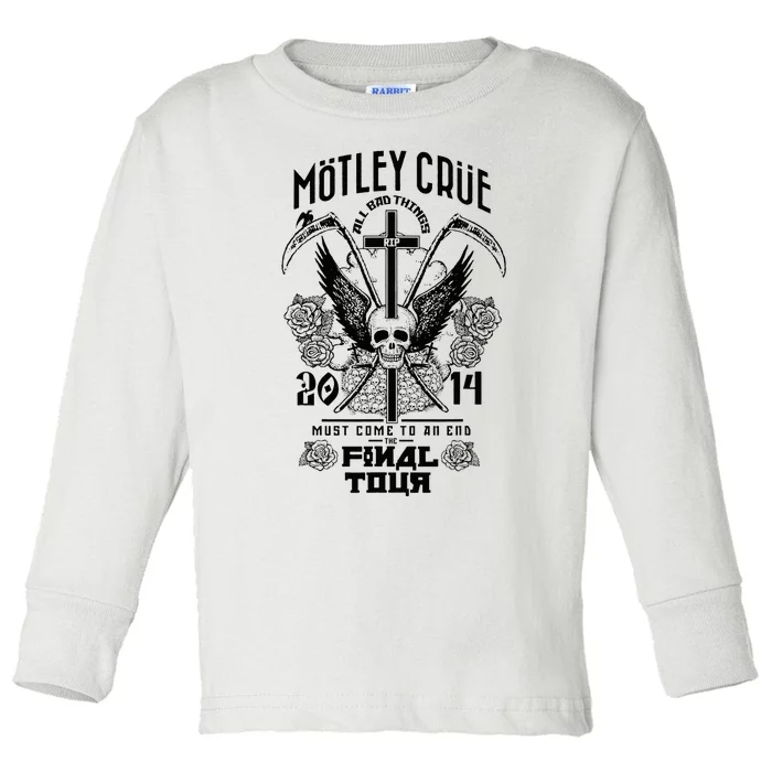 M.ö.T.L.E.Y C.R.ü.E – All Bad Things Must Come To An End Final Toddler Long Sleeve Shirt