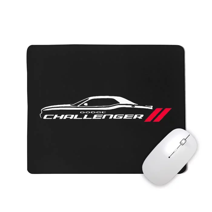 Muscle Car American Flag 4th July Mousepad