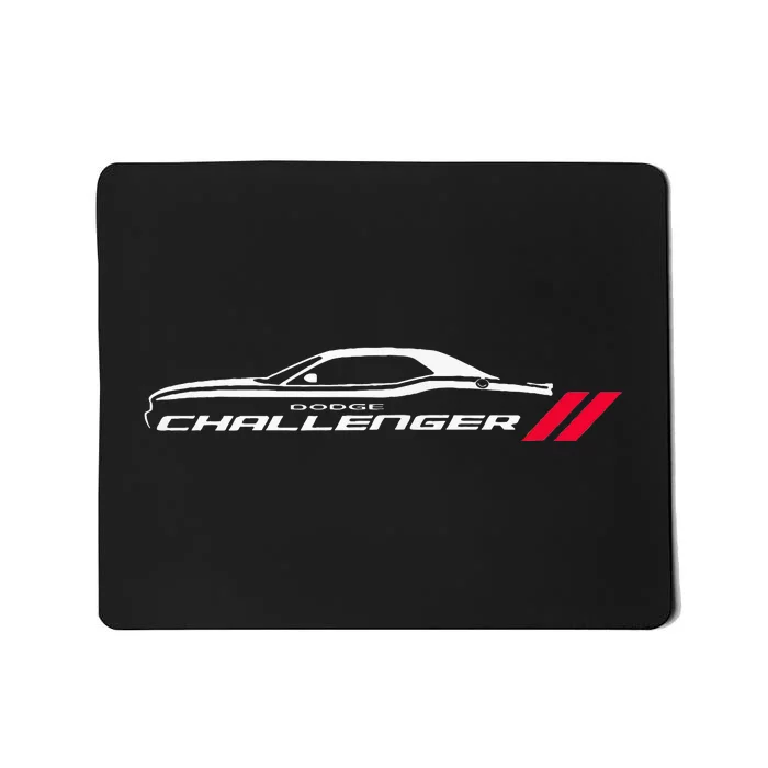 Muscle Car American Flag 4th July Mousepad