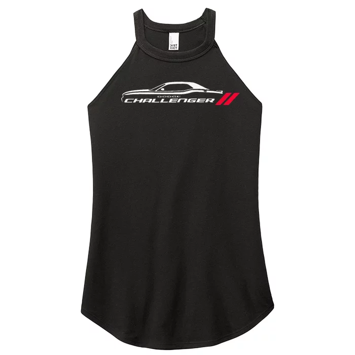 Muscle Car American Flag 4th July Women’s Perfect Tri Rocker Tank