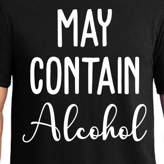 May Contain Alcohol Funny Party Pajama Set