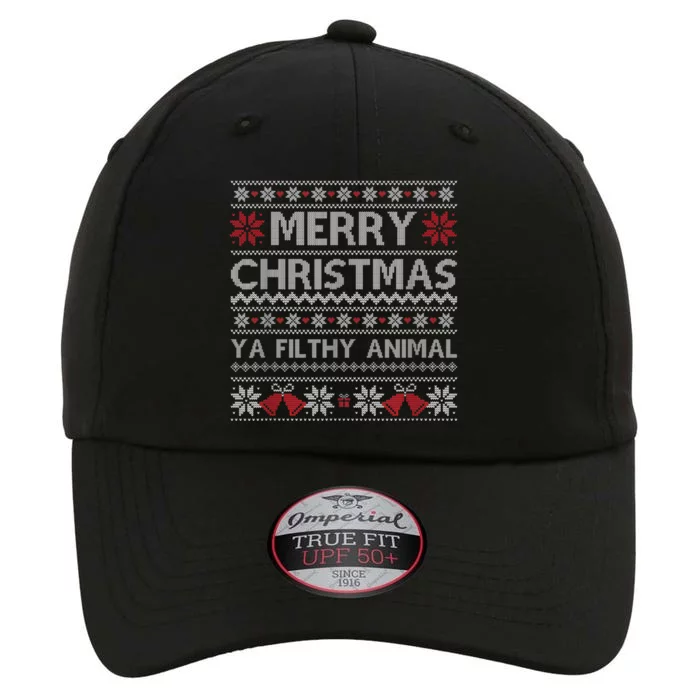 Merry Christmas Animal Filthy Ya Xmas Ugly Christmas The Original Performance Cap