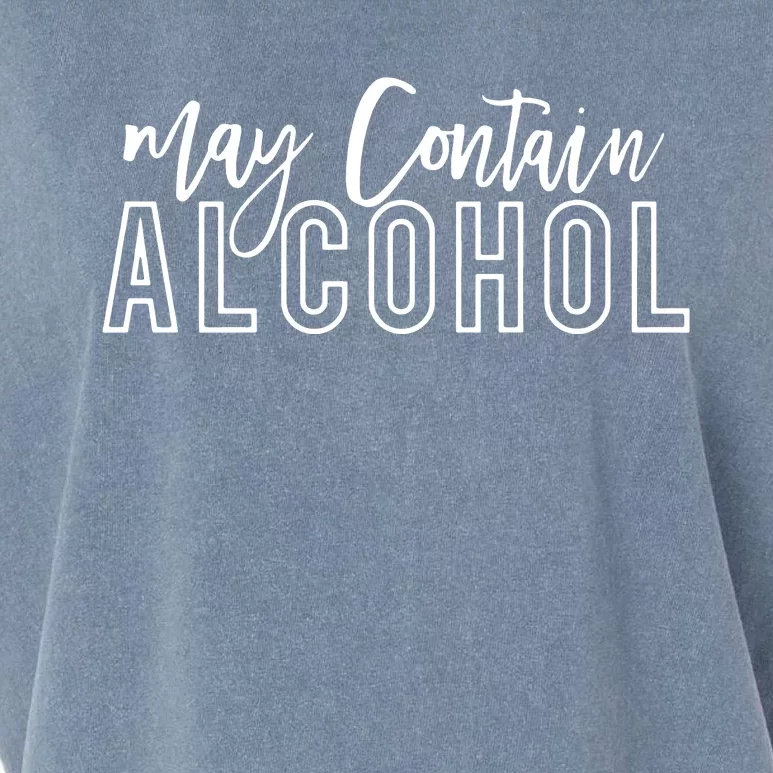 May Contain Alcohol Garment-Dyed Women's Muscle Tee