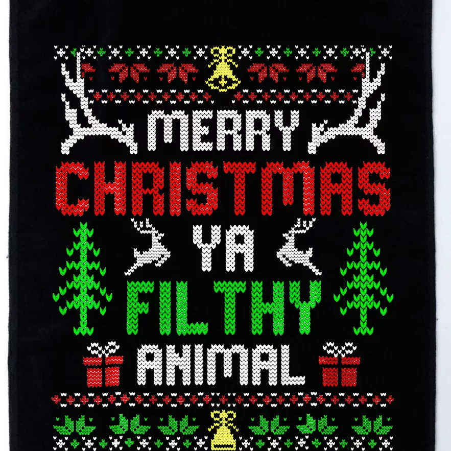 Merry Christmas Animal Filthy Ya Platinum Collection Golf Towel