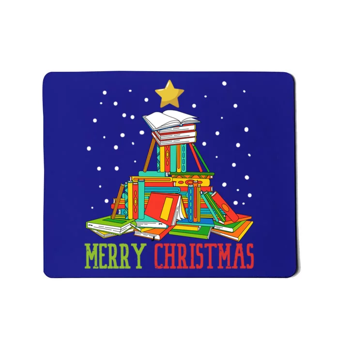 Merry Christmas Books Chistmas Season Cool Gift Mousepad