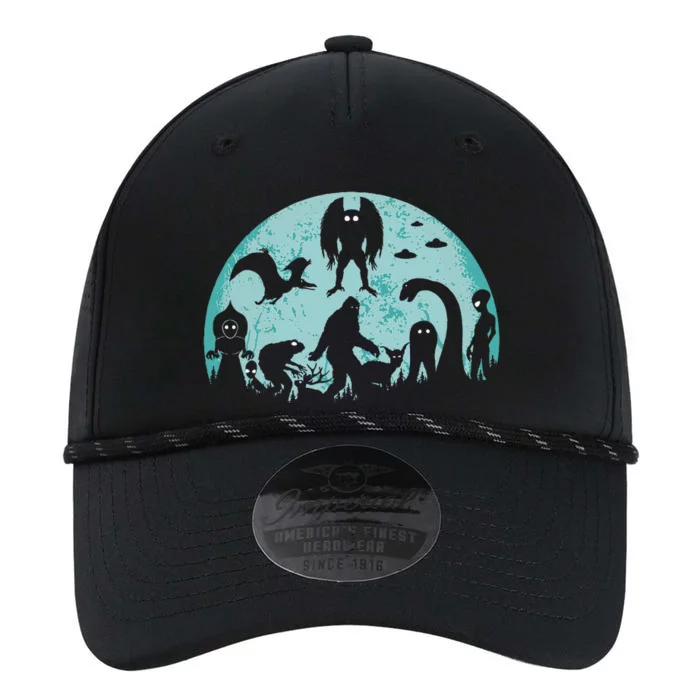 Mythical Creatures Bigfoot Loch Ness Monster Mothman Cryptid Performance The Dyno Cap