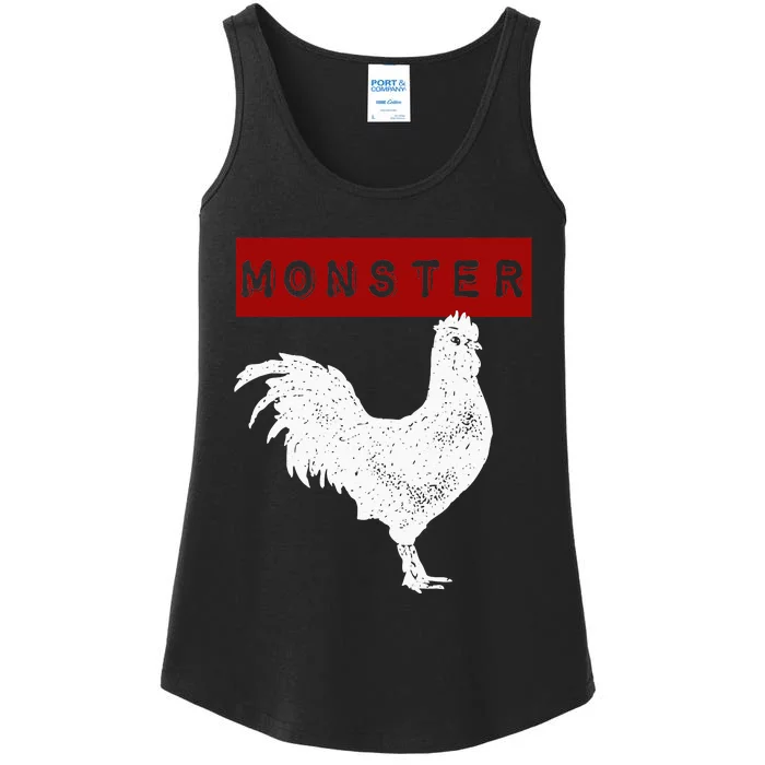 Monster Cock Big Dick Energy Ladies Essential Tank