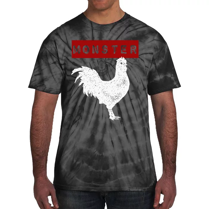 Monster Cock Big Dick Energy Tie-Dye T-Shirt