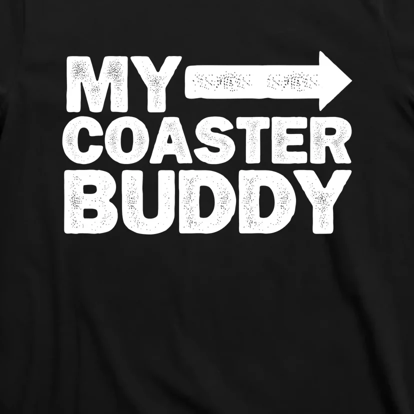 My Coaster Buddy Set 12 Pointing Right Roller Coaster T-Shirt