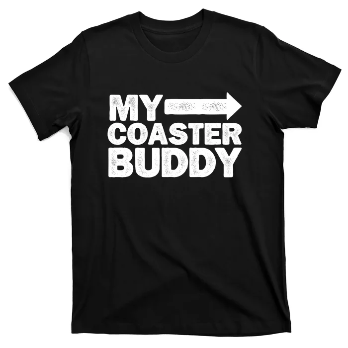 My Coaster Buddy Set 12 Pointing Right Roller Coaster T-Shirt