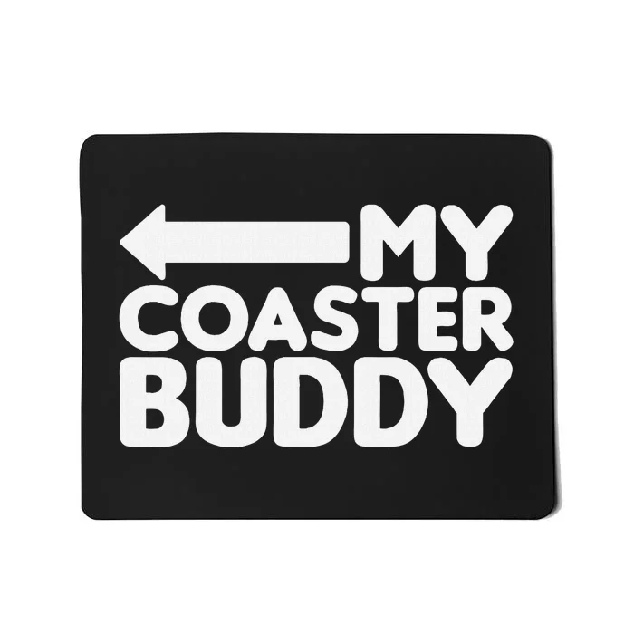 My Coaster Buddy Set 22 Pointing Left Roller Coaster Mousepad