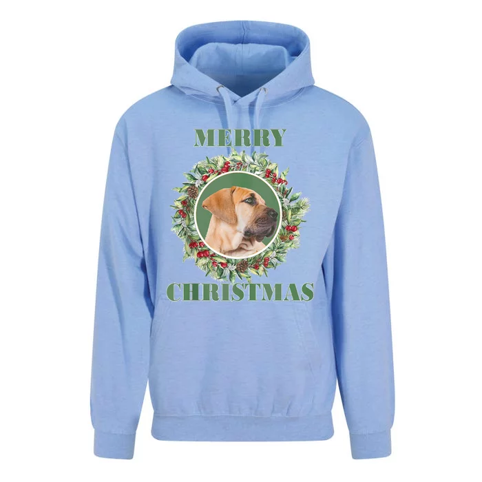 Merry Christmas Boerboel Tank Top Unisex Surf Hoodie