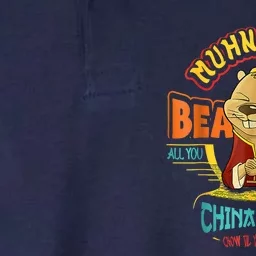 Muhn Ching Beaver All You Can Eat China Buffet Chow Softstyle Adult Sport Polo