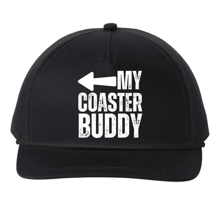 My Coaster Buddy Set 2/2 Pointing Left Roller Coaster Snapback Five-Panel Rope Hat